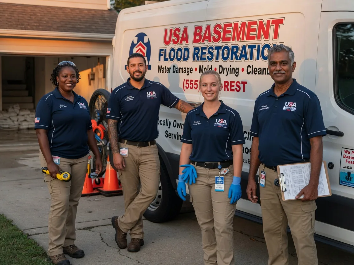 Basement Flood Cleanup company in Burna, KY
